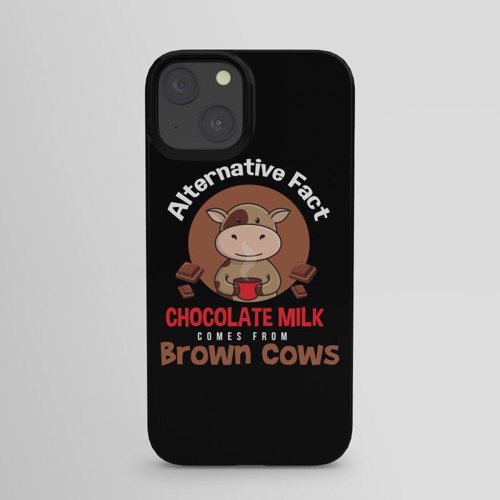 Chocolate Milk Brown Cows Chocolate iPhone Case