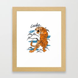 Mystic Tiger Framed Art Print