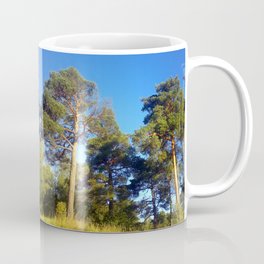 Trees on a hill Coffee Mug