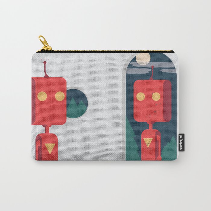 Robot Clone Carry-All Pouch