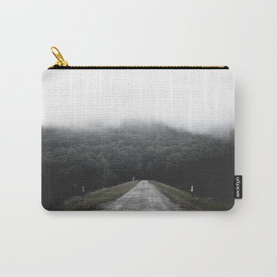 Foggy Road Carry-All Pouch