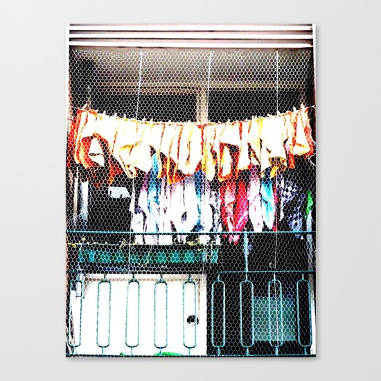 TOO Much Bleach! Canvas Print