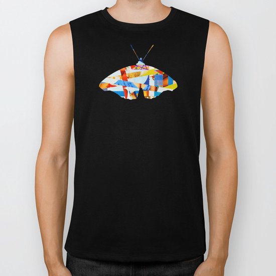 Wayne´s Flying - collab collage Biker Tank