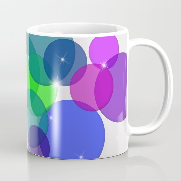 Unique multi colored mug