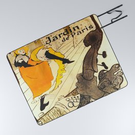 Henri de Toulouse-Lautrec - Jane Avril Picnic Blanket