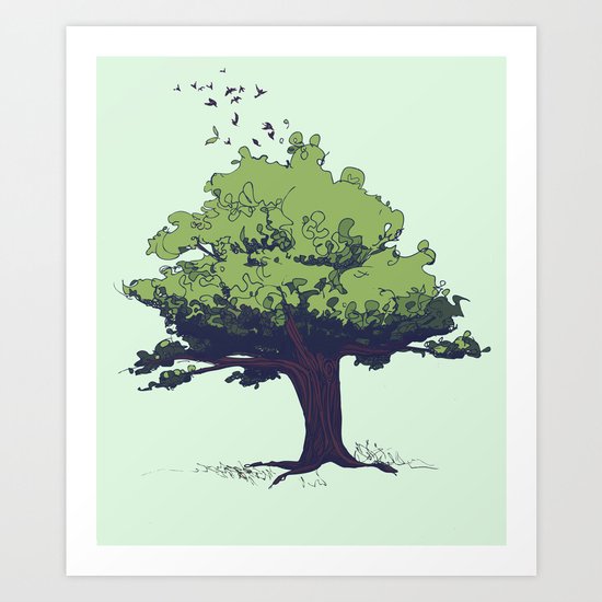 Arbor Vitae - Tree of Life Art Print