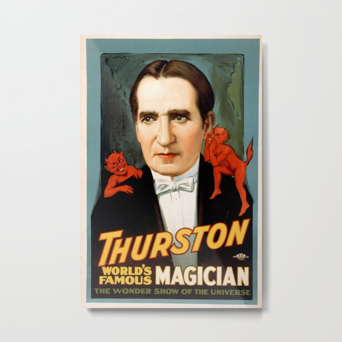 Vintage poster - Thurston Metal Print
