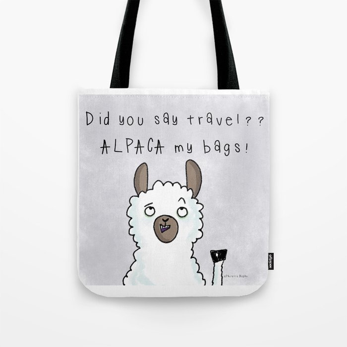 Alpaca tote bag store