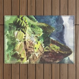 Machu Picchu Peru South America Outdoor Rug