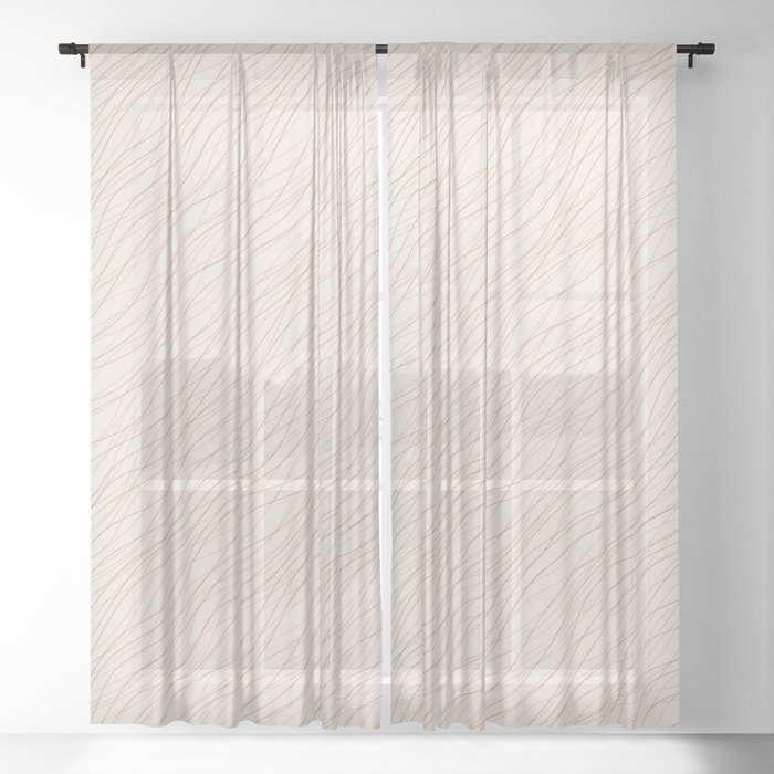 Cavern Clay Sw 7701 Thin Pinstripe Angled Lines On Creamy Off