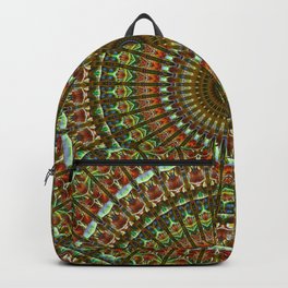 Earthy mandala, Backpack