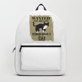 Wanted Schrodinger's Cat Backpack
