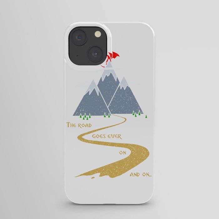 The road goes ever on & on iPhone Case