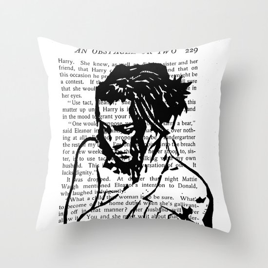 An Obstacle or Two Throw Pillow