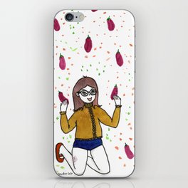 Season of Eggplant iPhone Skin