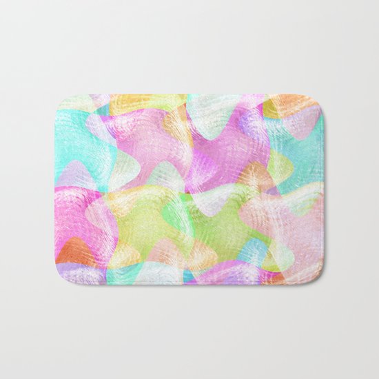 Pastels Having Fun Bath Mat