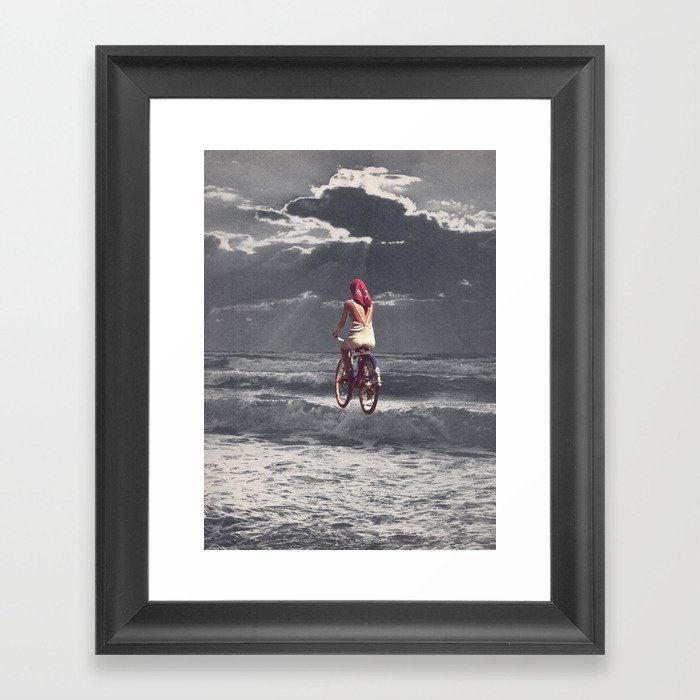 WAVE RIDER by Beth Hoeckel Framed Art Print