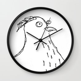 This Bird Has Seen Too Much Wall Clock