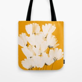 Flowers In Tangerine Tote Bag