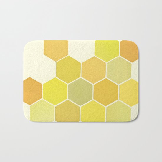 Shades of Yellow Bath Mat