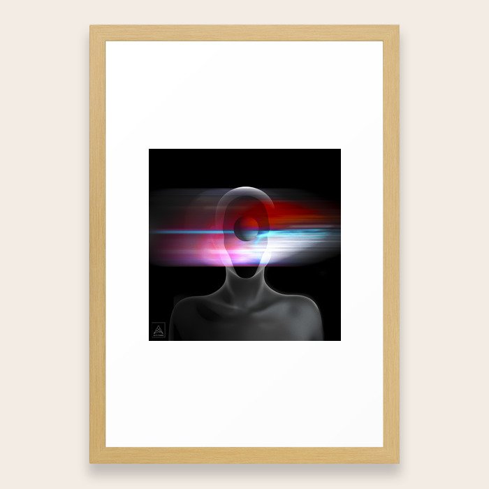 Lacuna Framed Art Print By Ashannadesign Society6