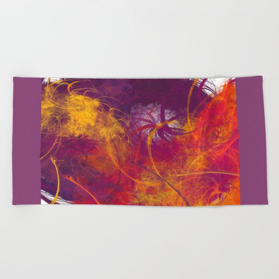 It is because of you Beach Towel