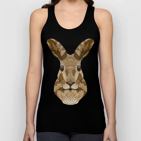 Ornate Hare Unisex Tank Top