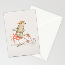 Awkward Toad Stationery Card