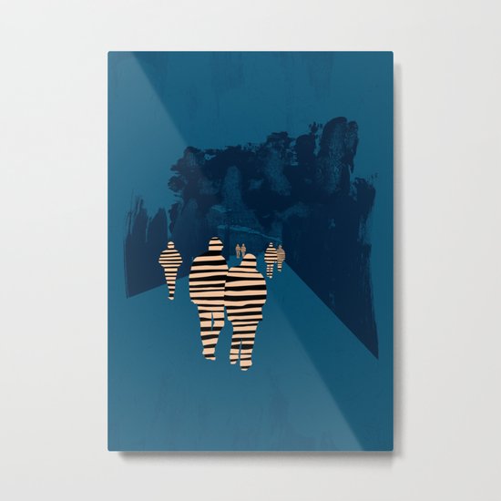 walking for oblivion Metal Print