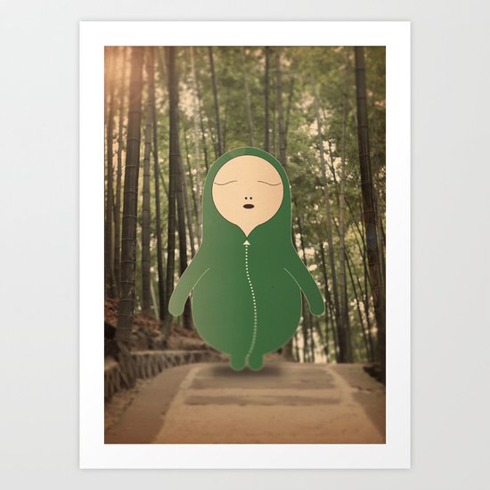 v e r d e n e l v e r d e Art Print