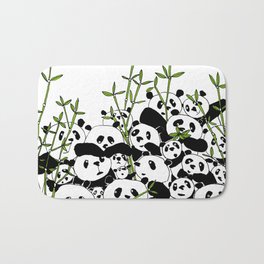 A Pandemonium of Pandas  Bath Mat