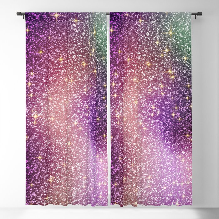 Ombre Glitter 23 Blackout Curtain