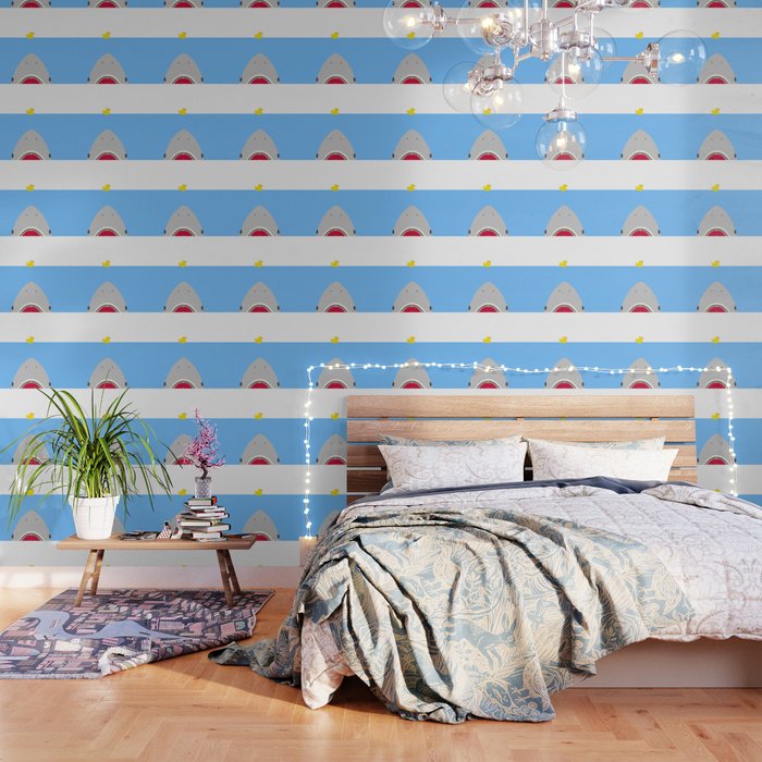 J A W S Wallpaper By Justanordinarydesigner Society6