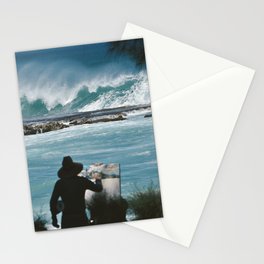 Artist by the Sea Stationery Card