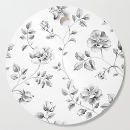 Floral Repeating Pattern Cutting Board