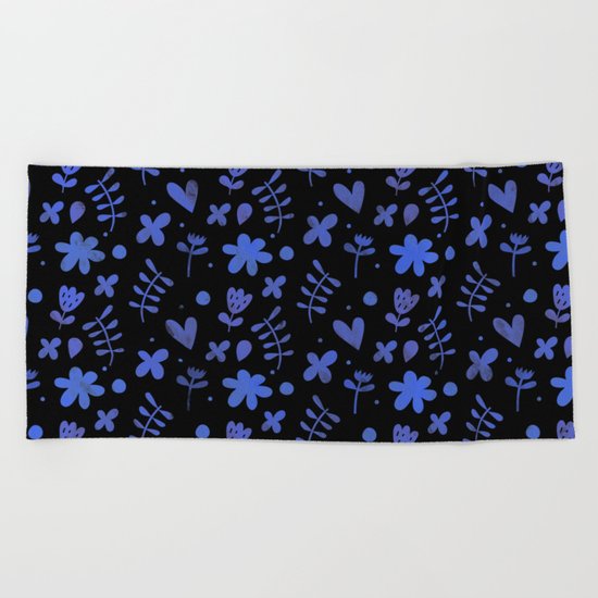 Colorful Lovely Pattern VI Beach Towel