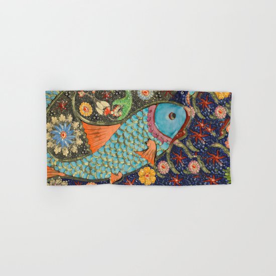 Koi Hand & Bath Towel