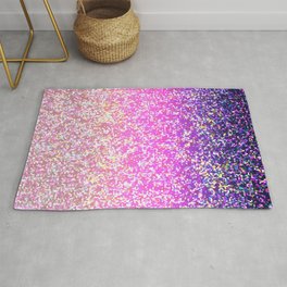 Glitter Graphic Background G104 Area & Throw Rug