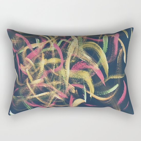 Abstract #1.2 - Koi Rectangular Pillow