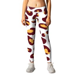 leopard skin pattern Leggings