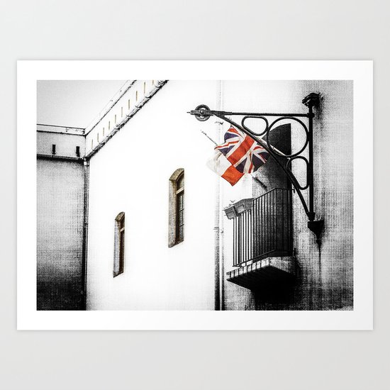 Union Jack/Flag Art Print