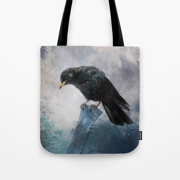 Black Crow Tote Bag