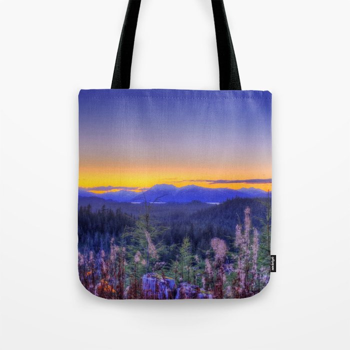Hoonah Sunset Tote Bag