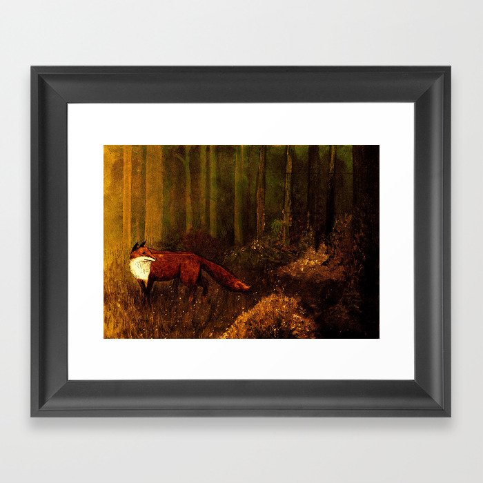 Out of the Woods Framed Art Print