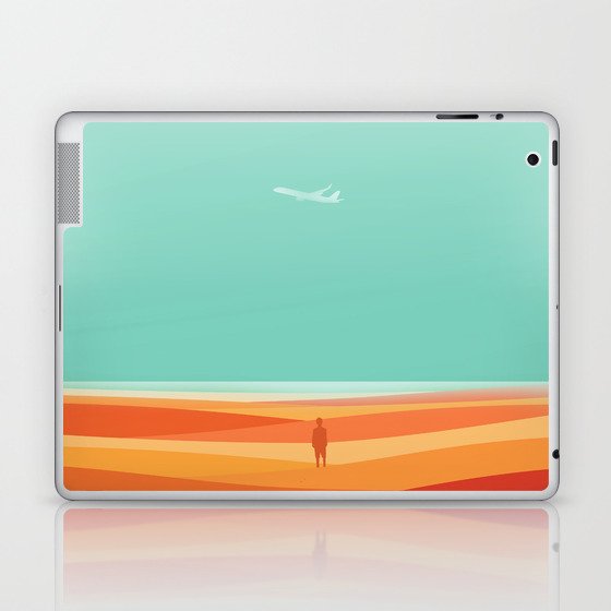 Where the sea meets the sky Laptop & iPad Skin