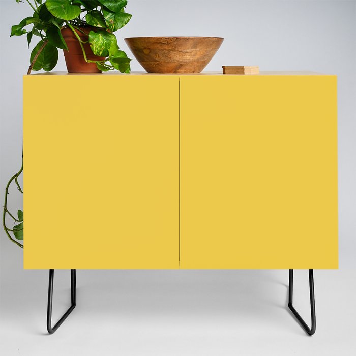 Sunflower Yellow Color Credenza