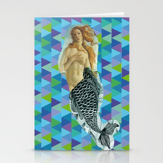 Mermaid Stationery Cards