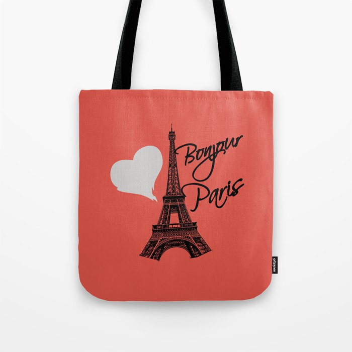Paris Eiffel Tower Tote Bag by Eduardo Doreni | Society6