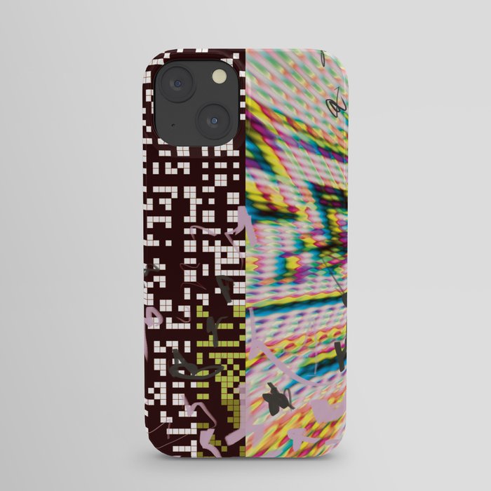 Zigzagging Causerie iPhone Case