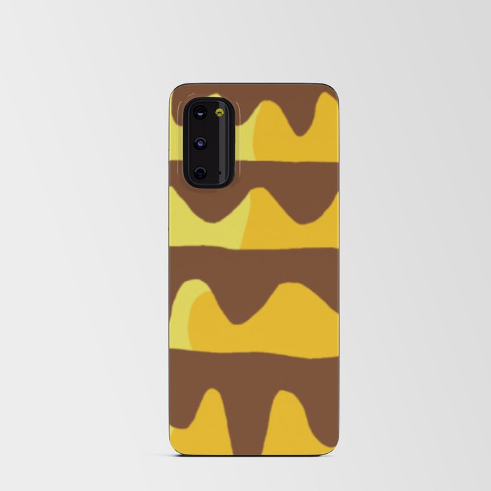 Dribbly Chocolate Vanilla Cake Android Card Case